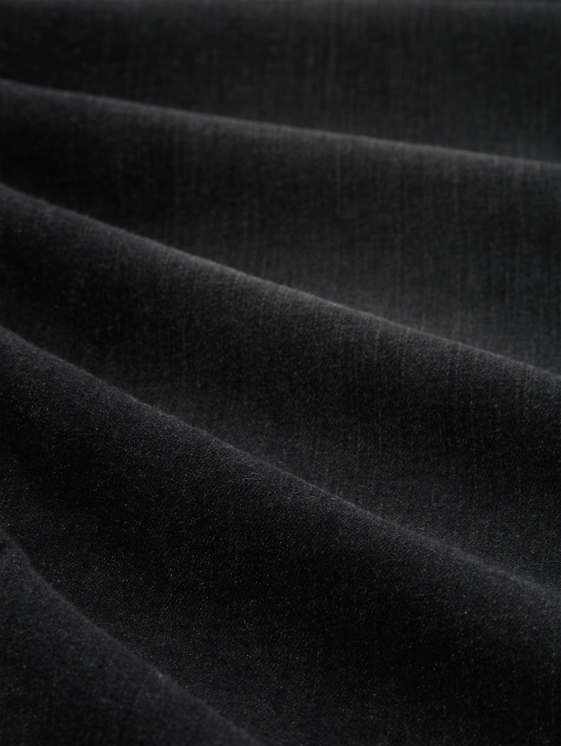 TTMARVIN STRAIGHT Jeans mit Superstretch - used dark stone black denim - Material-Ansicht