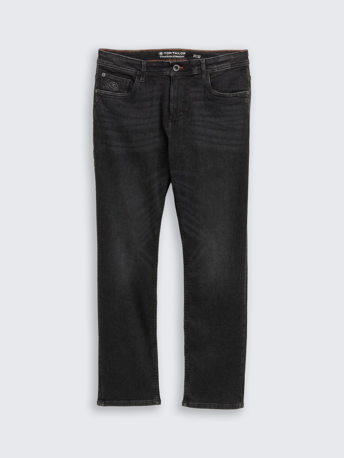 TTMARVIN STRAIGHT Jeans mit Superstretch - used dark stone black denim - Vorder-Produkt-Ansicht