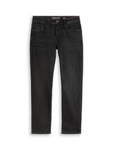 Geselecteerd, TTMARVIN STRAIGHT-jeans met superstretch door Tom Tailor, zwart