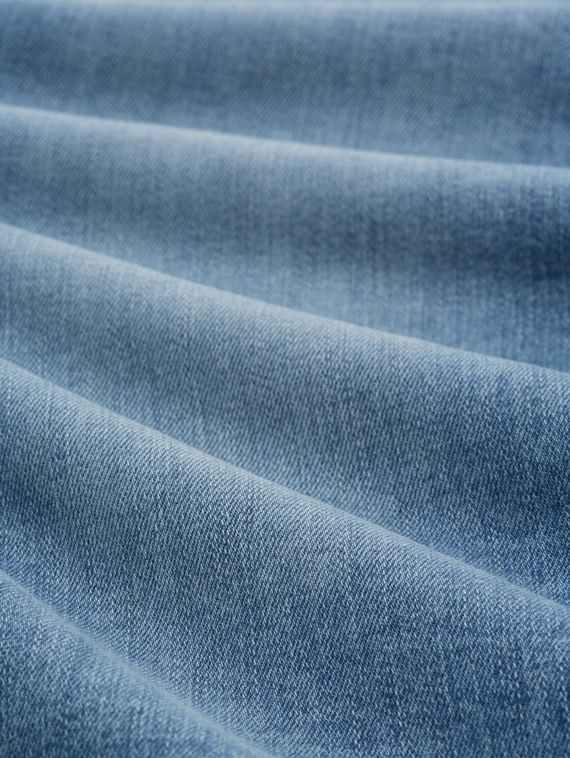 TTJOSH REGULAR SLIM Jeans mit Stretch - Used Light Stone Blue Denim - Material-Ansicht