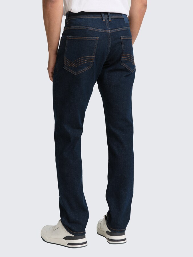 TOM TAILOR Denim Heren Tapered Slim Fit Jeans, 10127 - Tinted Blue Denim, 29W / 32L