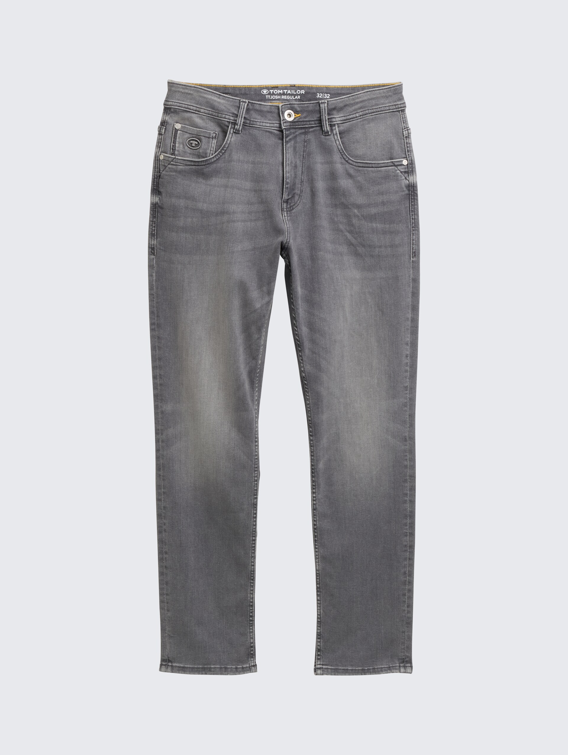 TTJOSH REGULAR SLIM Jeans mit Stretch - grey denim - Vorder-Produkt-Ansicht