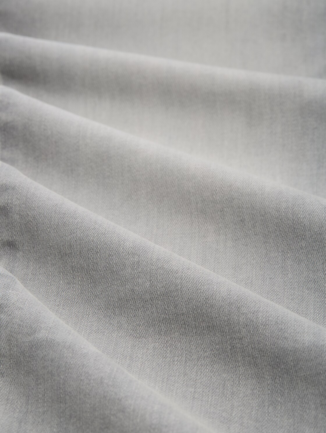 TTJOSH REGULAR SLIM Jeans mit Stretch - used light stone grey denim - Material-Ansicht