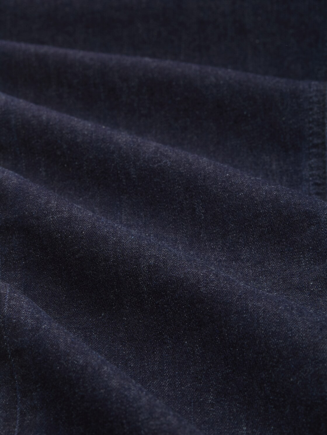 TTCURT TAPERED Jeans mit Stretch - Rinsed Blue Denim - Material-Ansicht