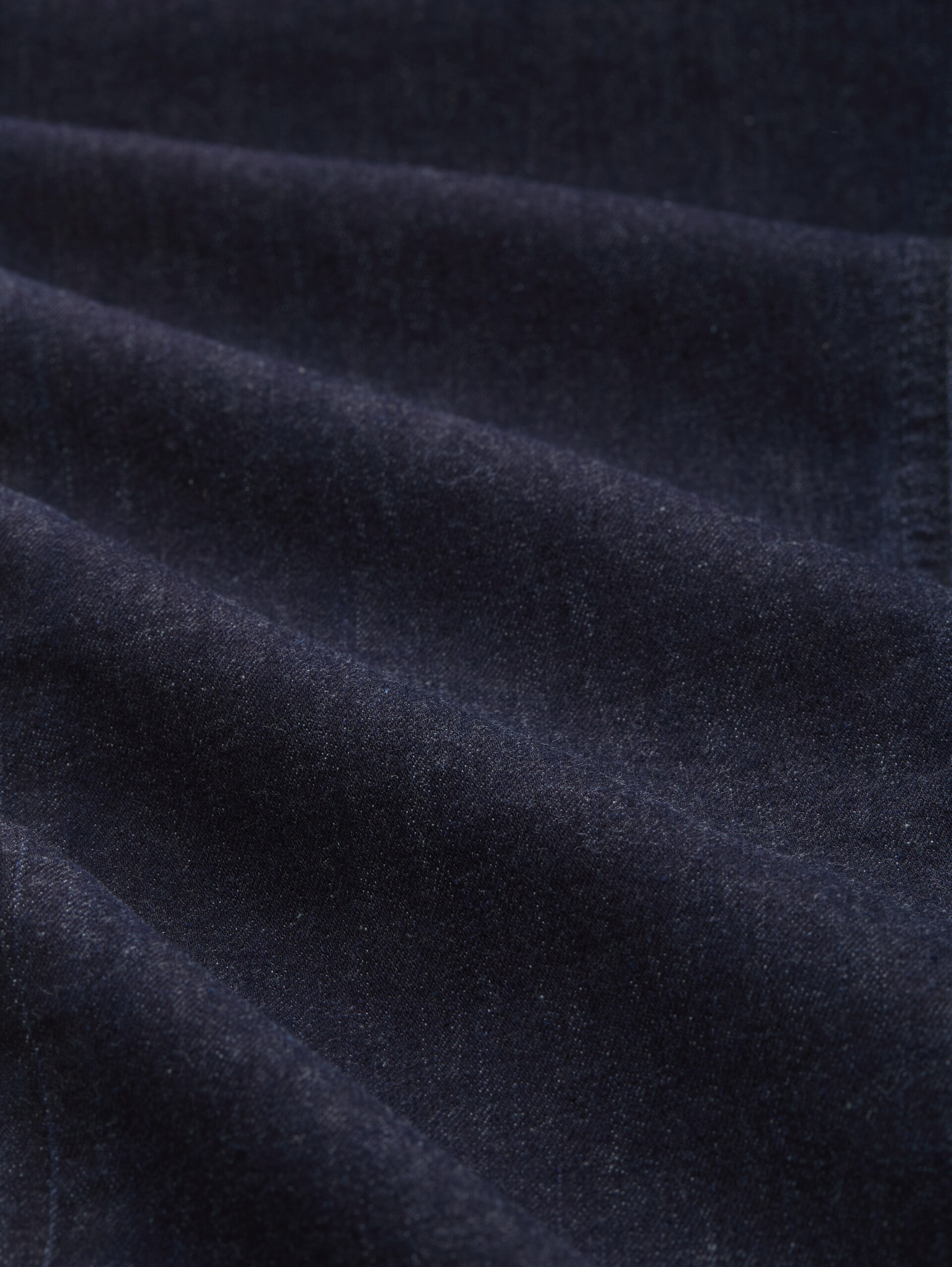 TTCURT TAPERED Jeans mit Stretch - Rinsed Blue Denim - Material-Ansicht