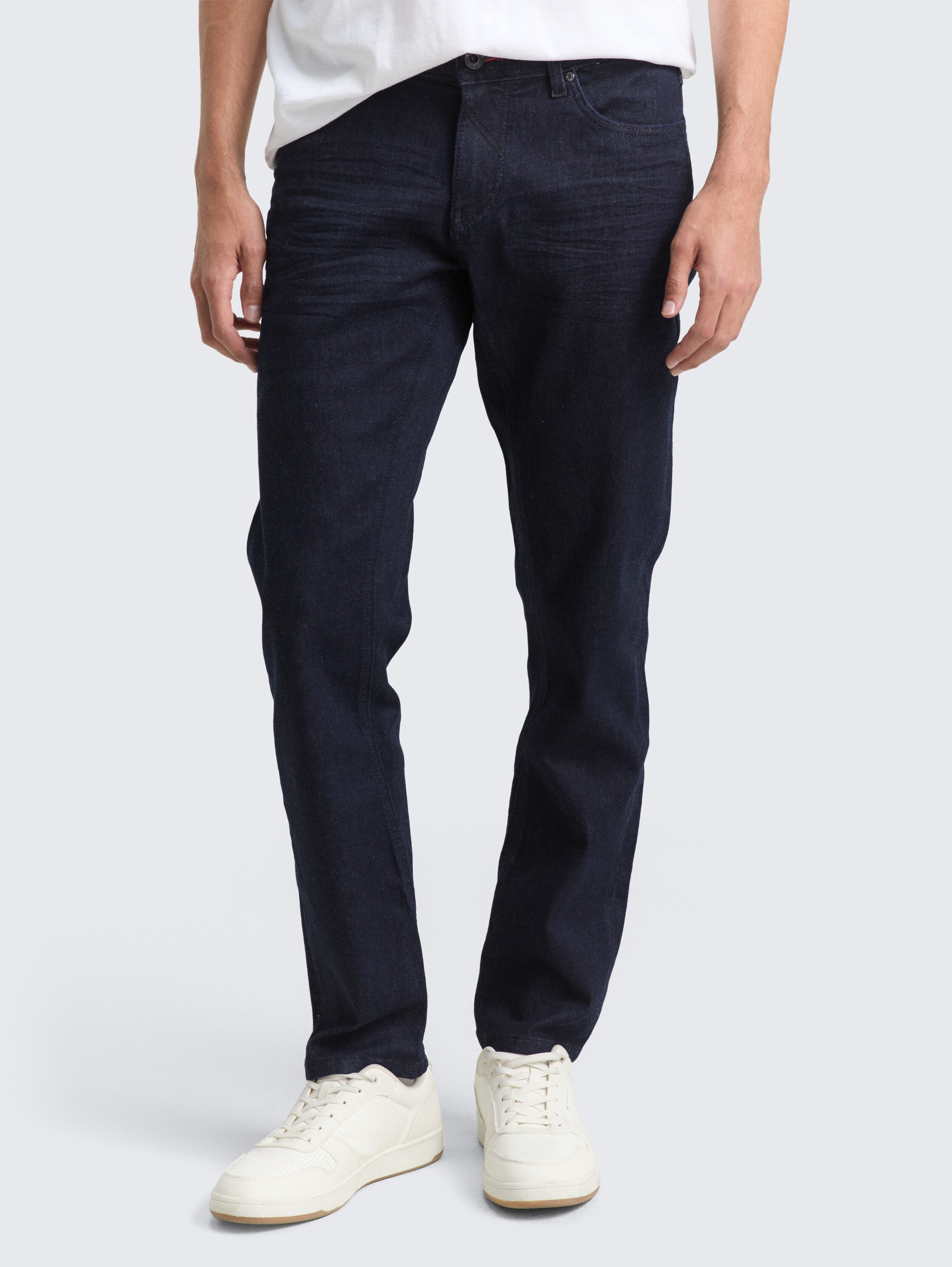 TTCURT TAPERED jeans met stretch - rinsed_blue_denim - 