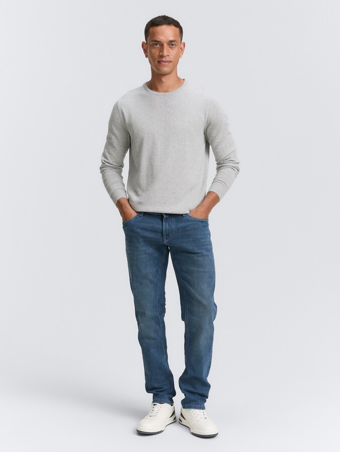TTCURT TAPERED Jeans mit Stretch von Men, blue grey denim