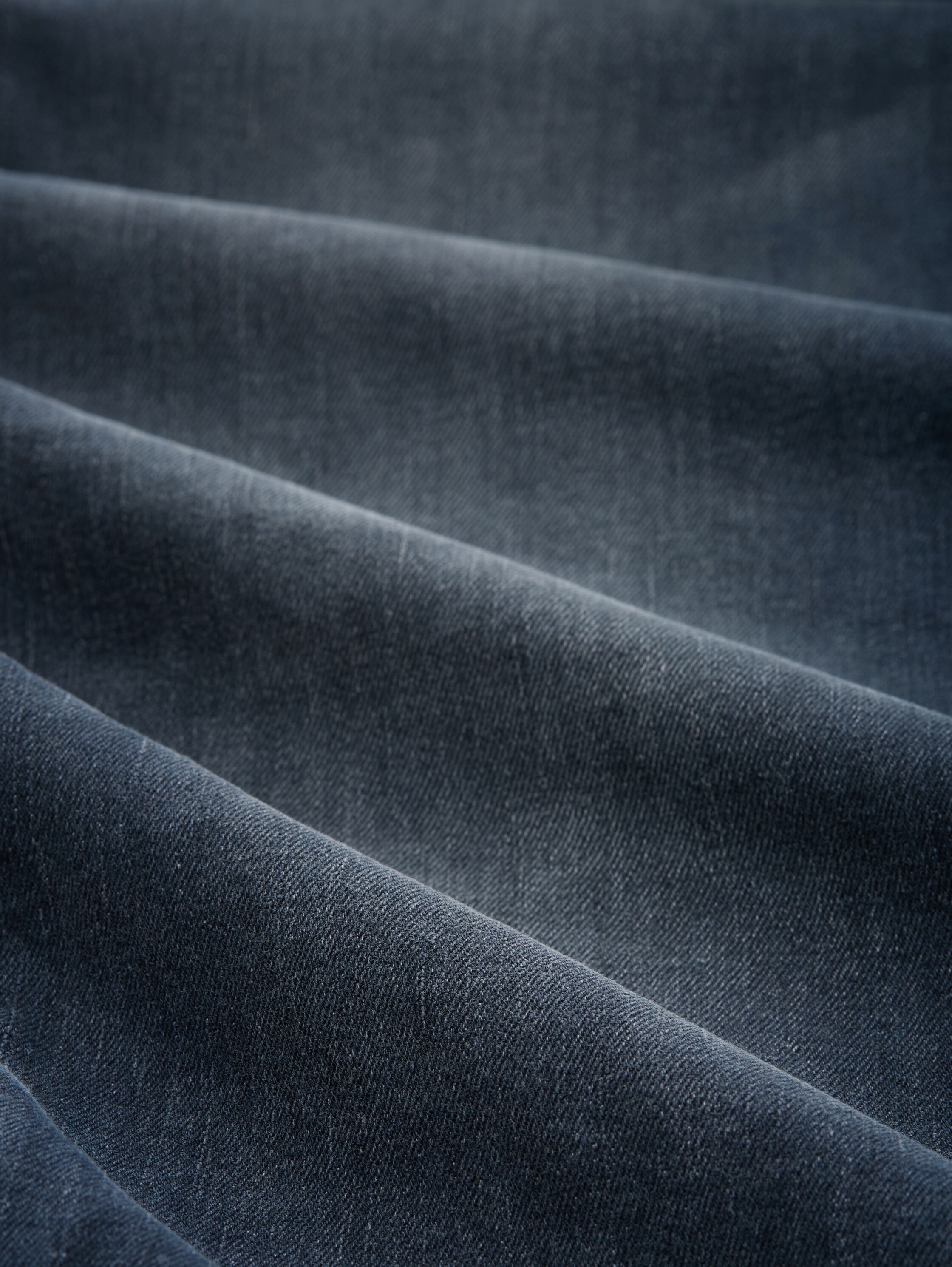 TTCURT TAPERED jeans with stretch - blue black denim - Material view