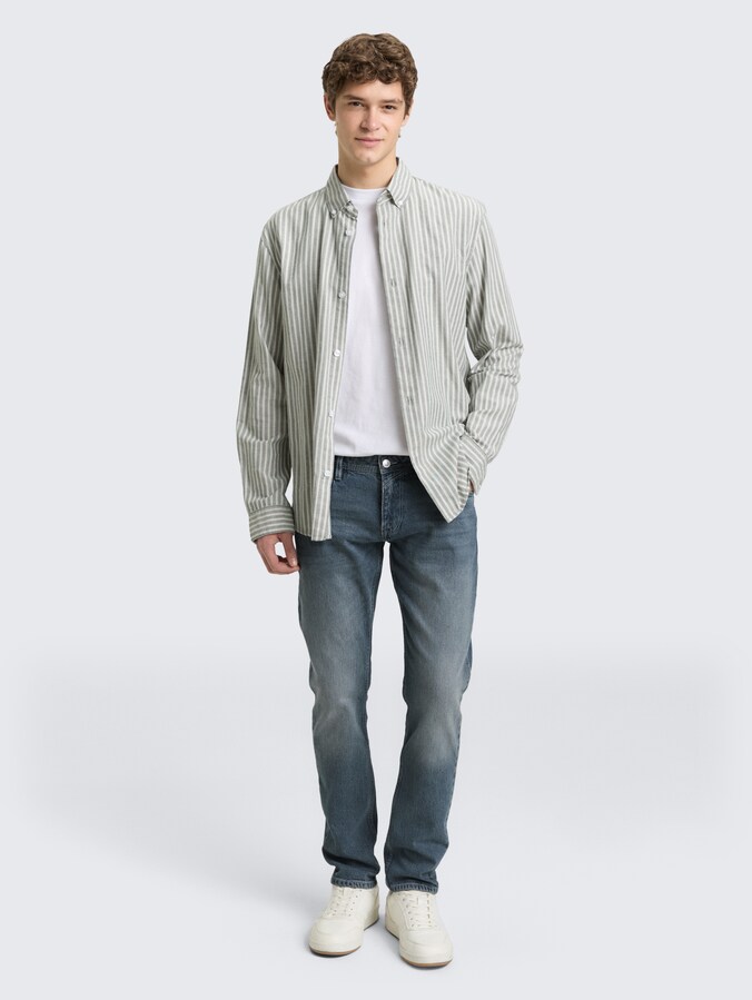 TOM TAILOR Kinderjeans voor jongens, 10119 - Used Mid Stone Blue Denim, 164