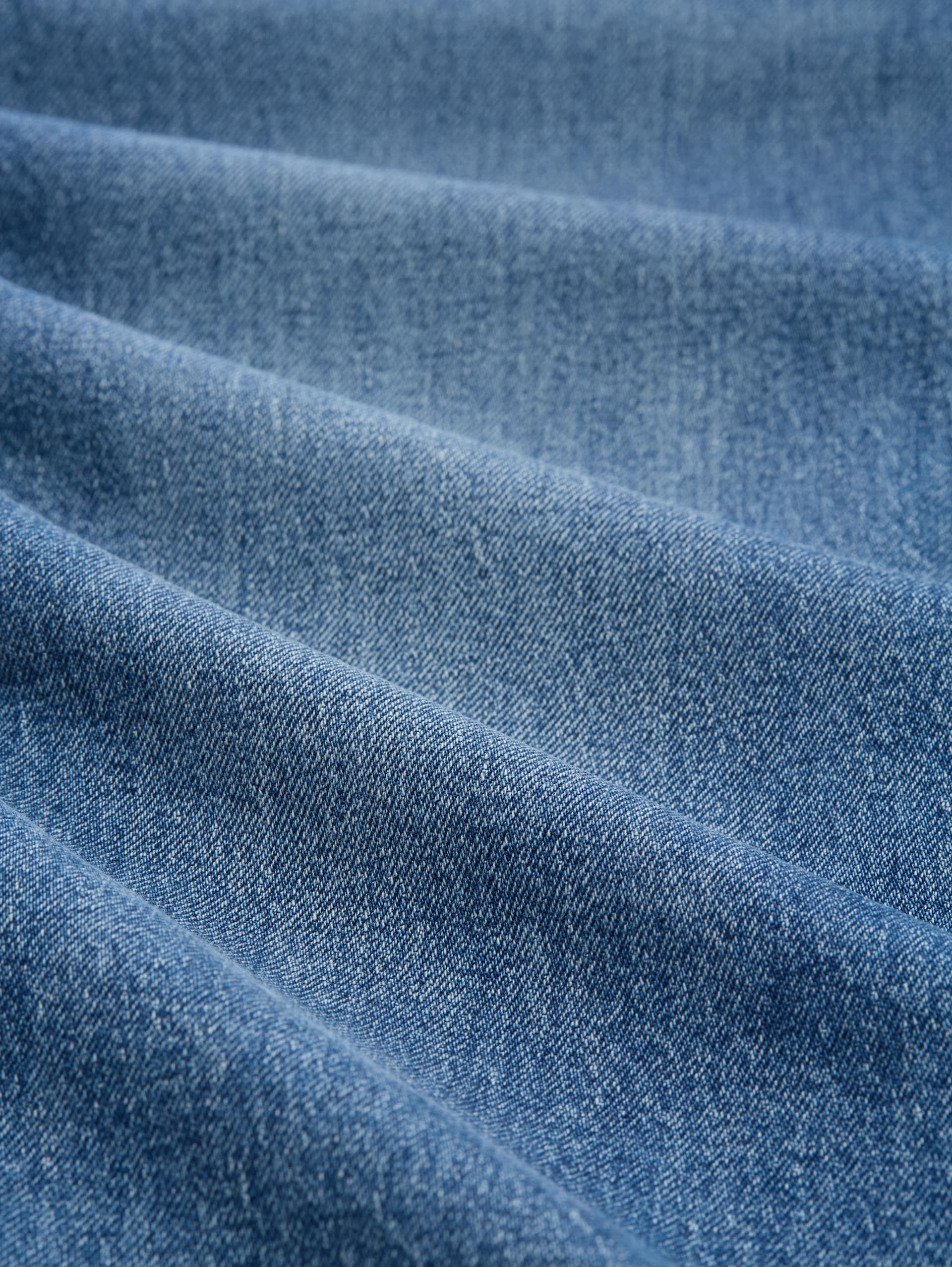 TTPIERS SLIM Jeans - Stone Blue Denim - Material-Ansicht