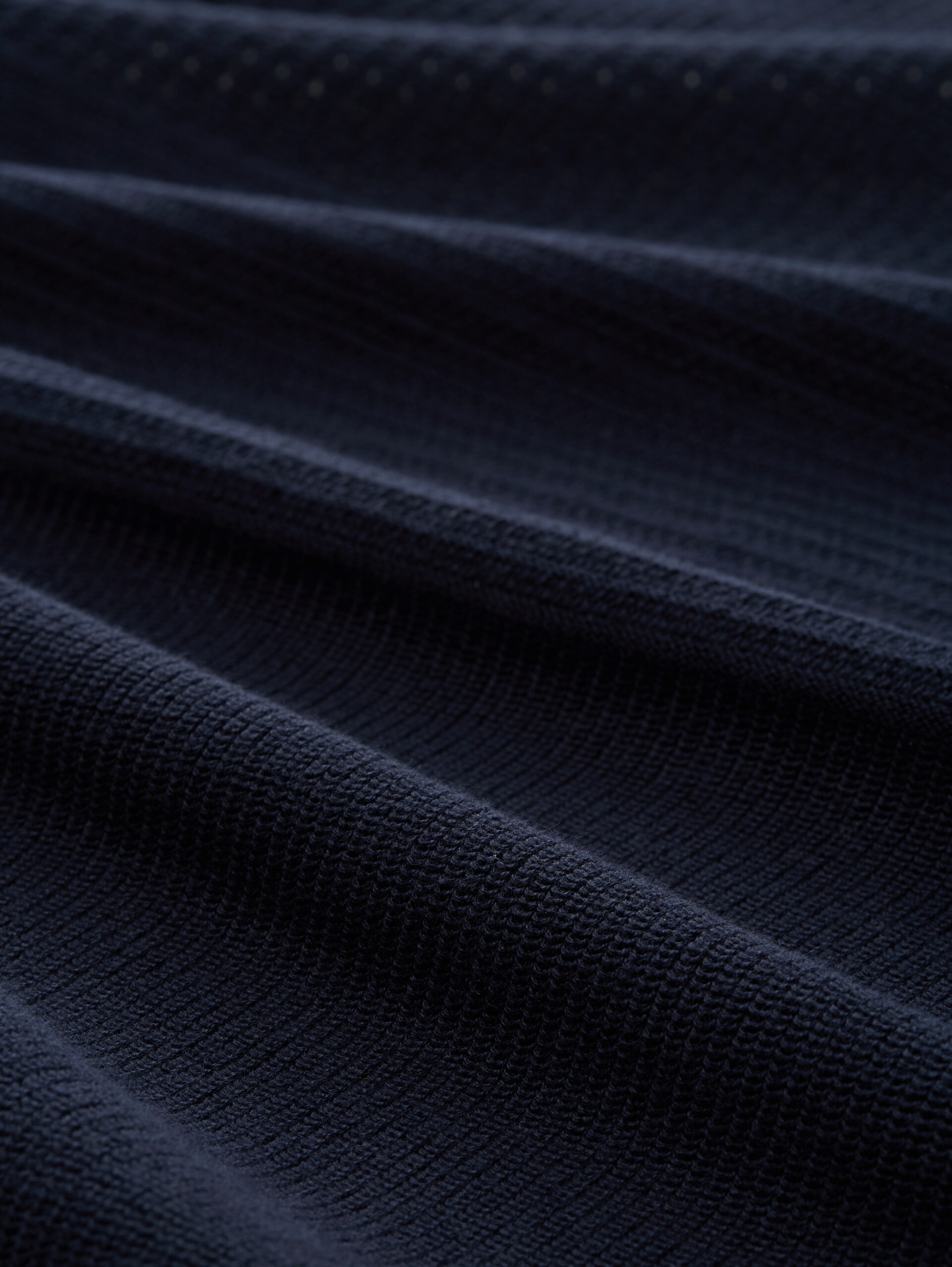 Strickjacke mit Knopfleiste - sky captain blue - Material-Ansicht