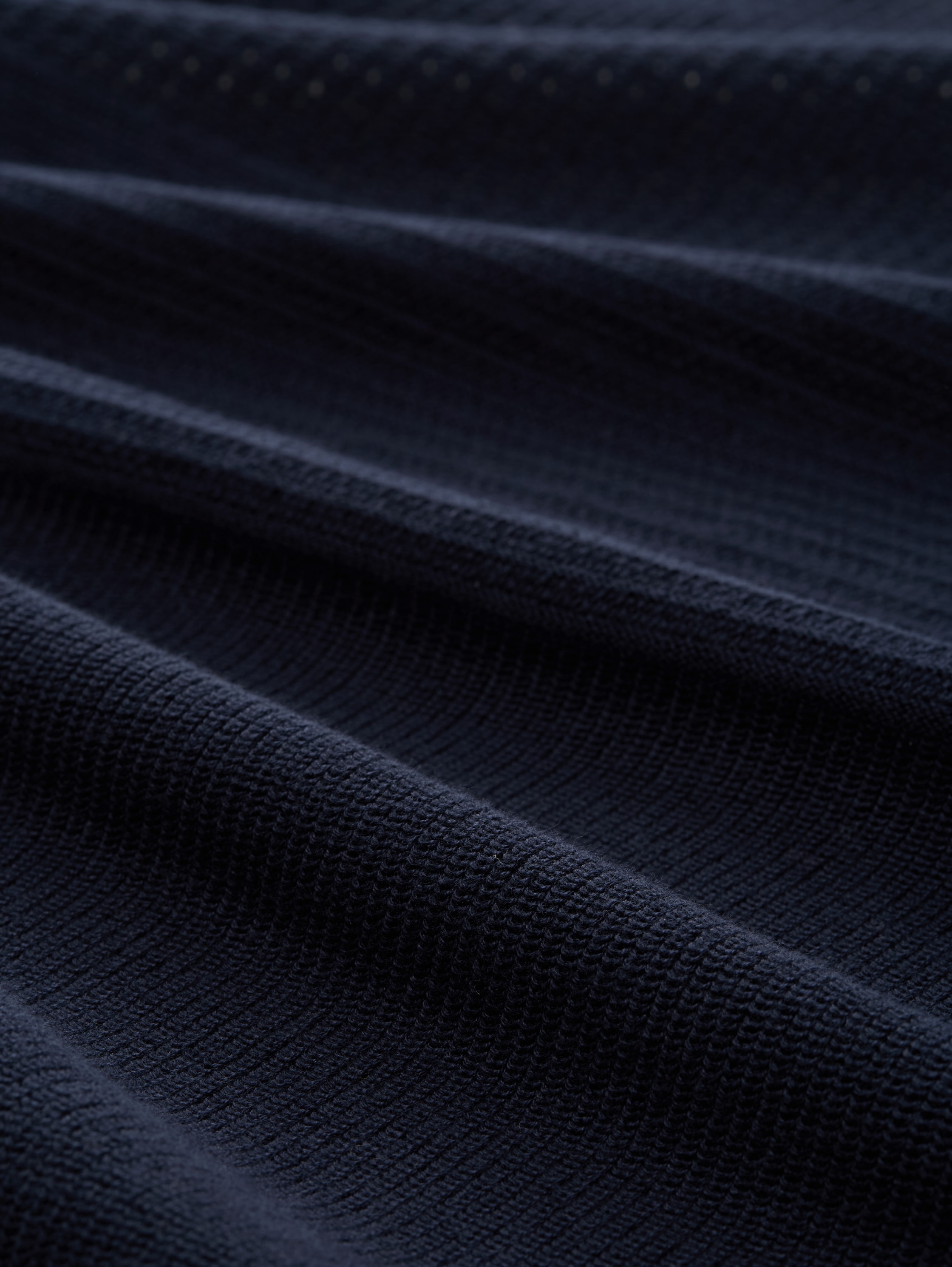 Strickjacke mit Knopfleiste - sky captain blue - Material-Ansicht