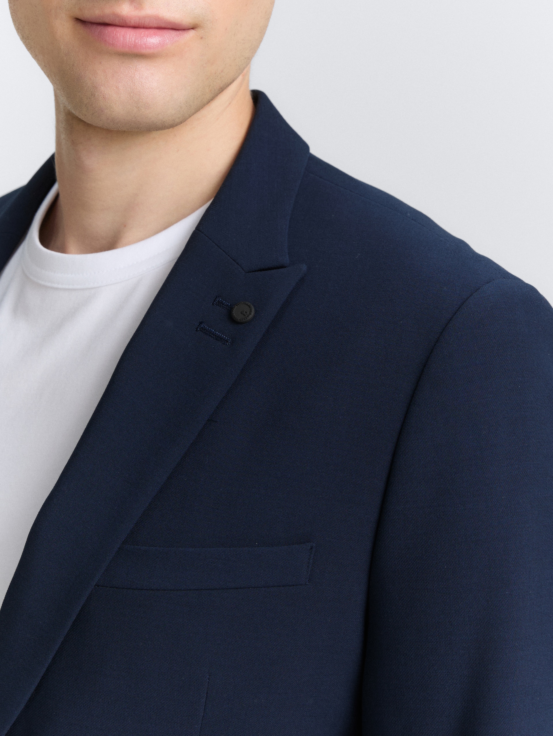 Regular Fit Sakko - sky captain blue