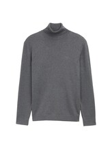 Nicht ausgewählt, Rollkragenpullover aus Baumwolle von , grau