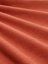 Pull en tricot avec cachemire - rust red melange - Vue de la matière