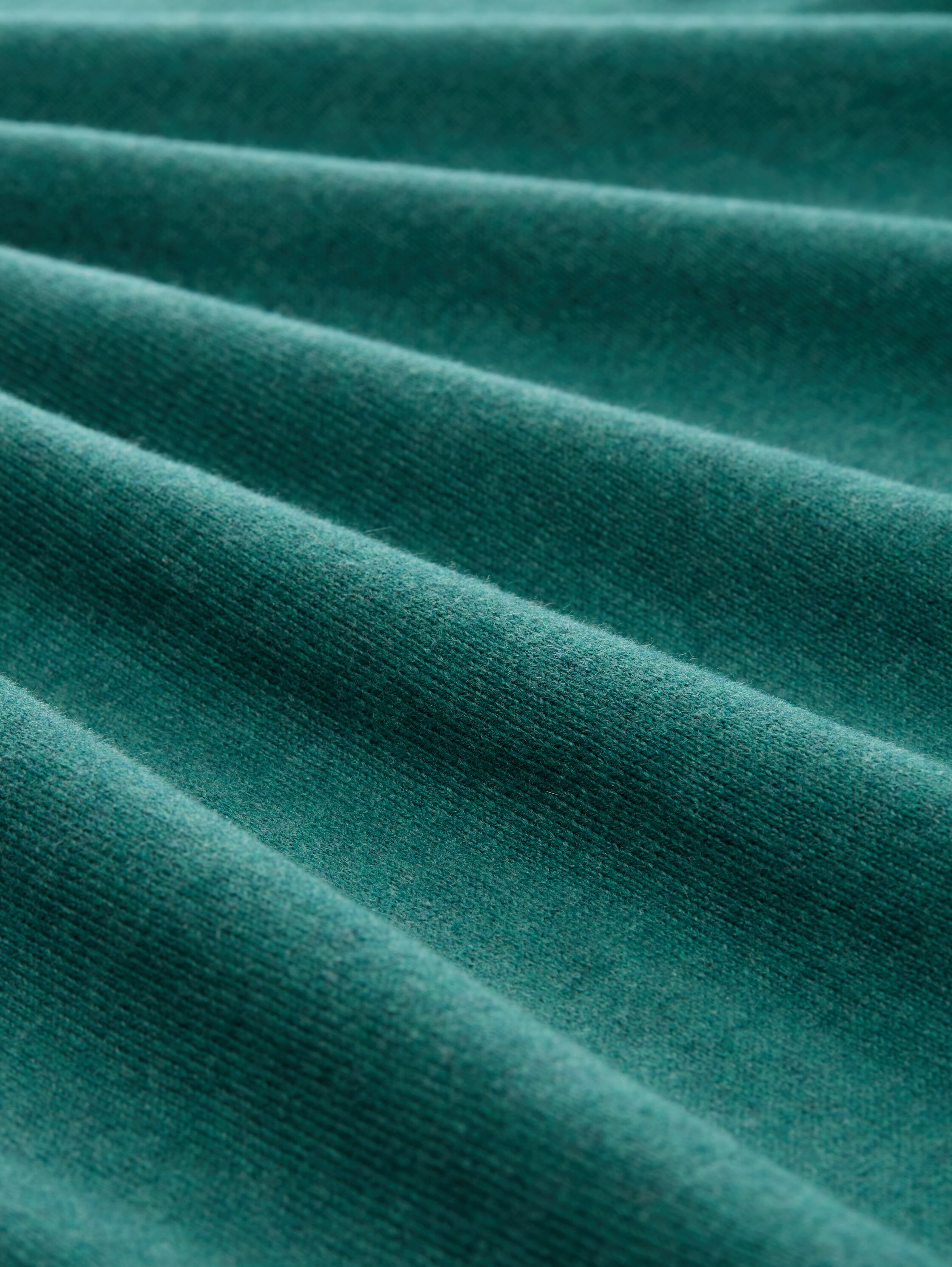 Strickpullover mit Kaschmir-Anteil - jasper green melange - Material-Ansicht