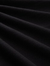 Pull en tricot avec cachemire - Black - Vue de la matière