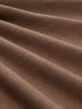 Pull en tricot avec cachemire - dark taupe melange - Vue de la matière