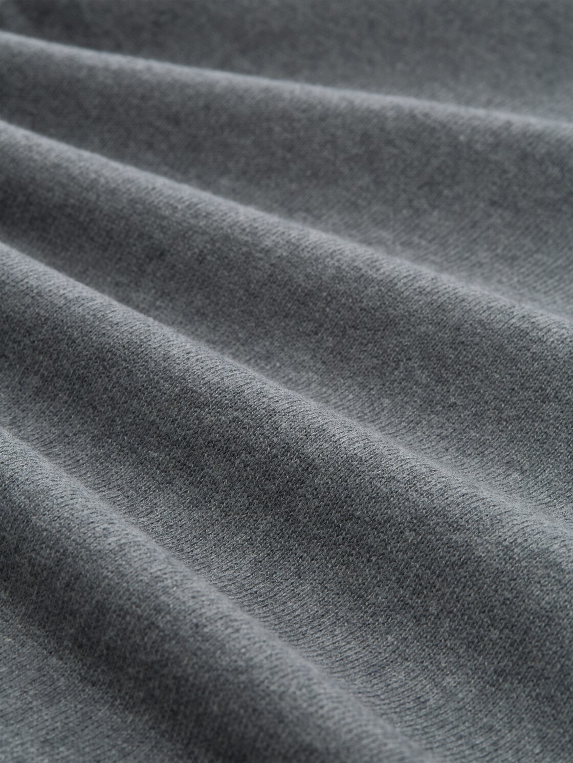 Strickpullover mit Kaschmir-Anteil - classic dark grey melange - Material-Ansicht