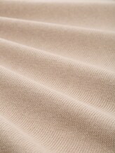 Strickpullover im Washed-Look aus Baumwolle - light cashmere - Material-Ansicht