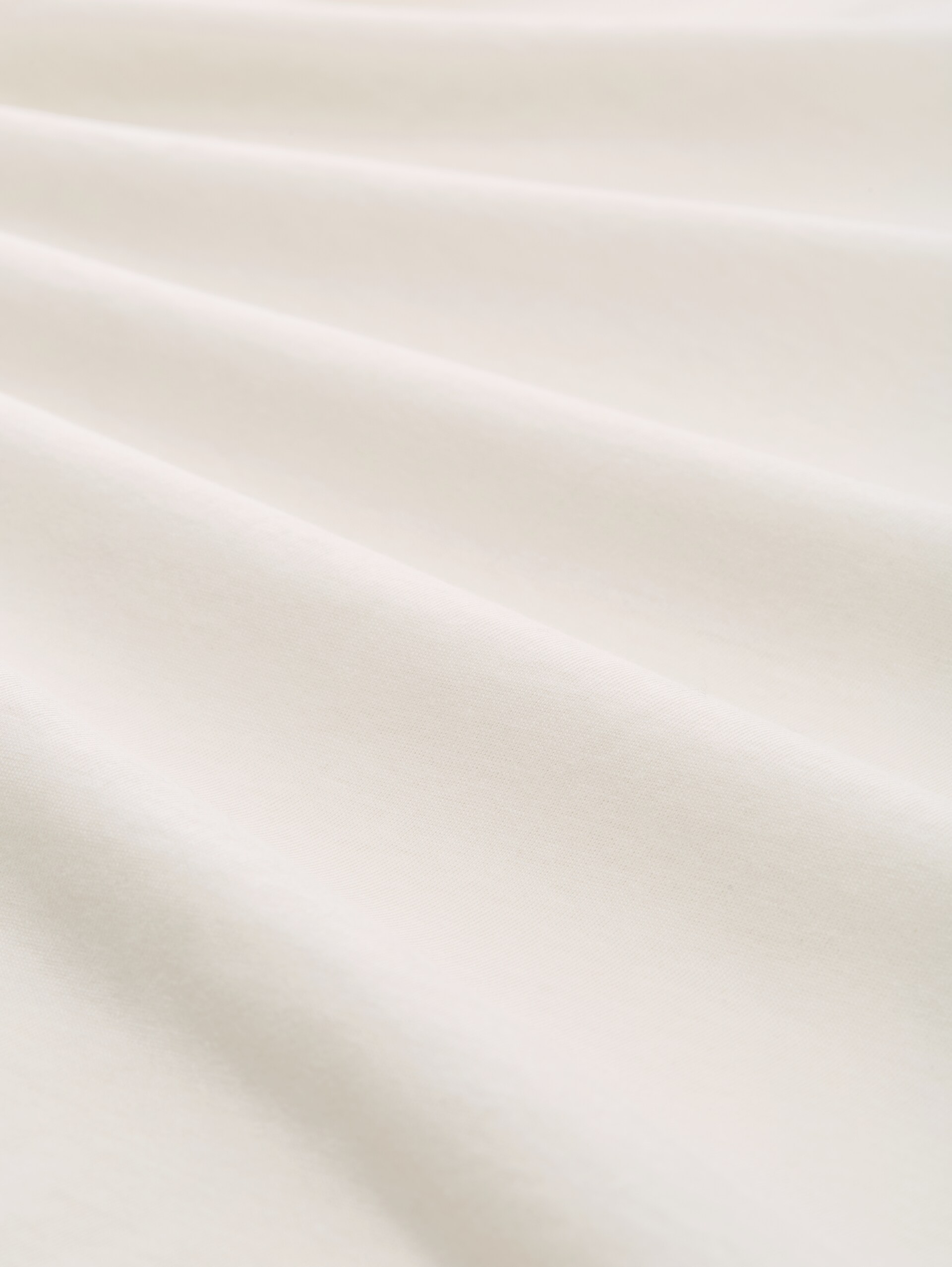 Langarmshirt aus Baumwolle - Gardenia White - Material-Ansicht