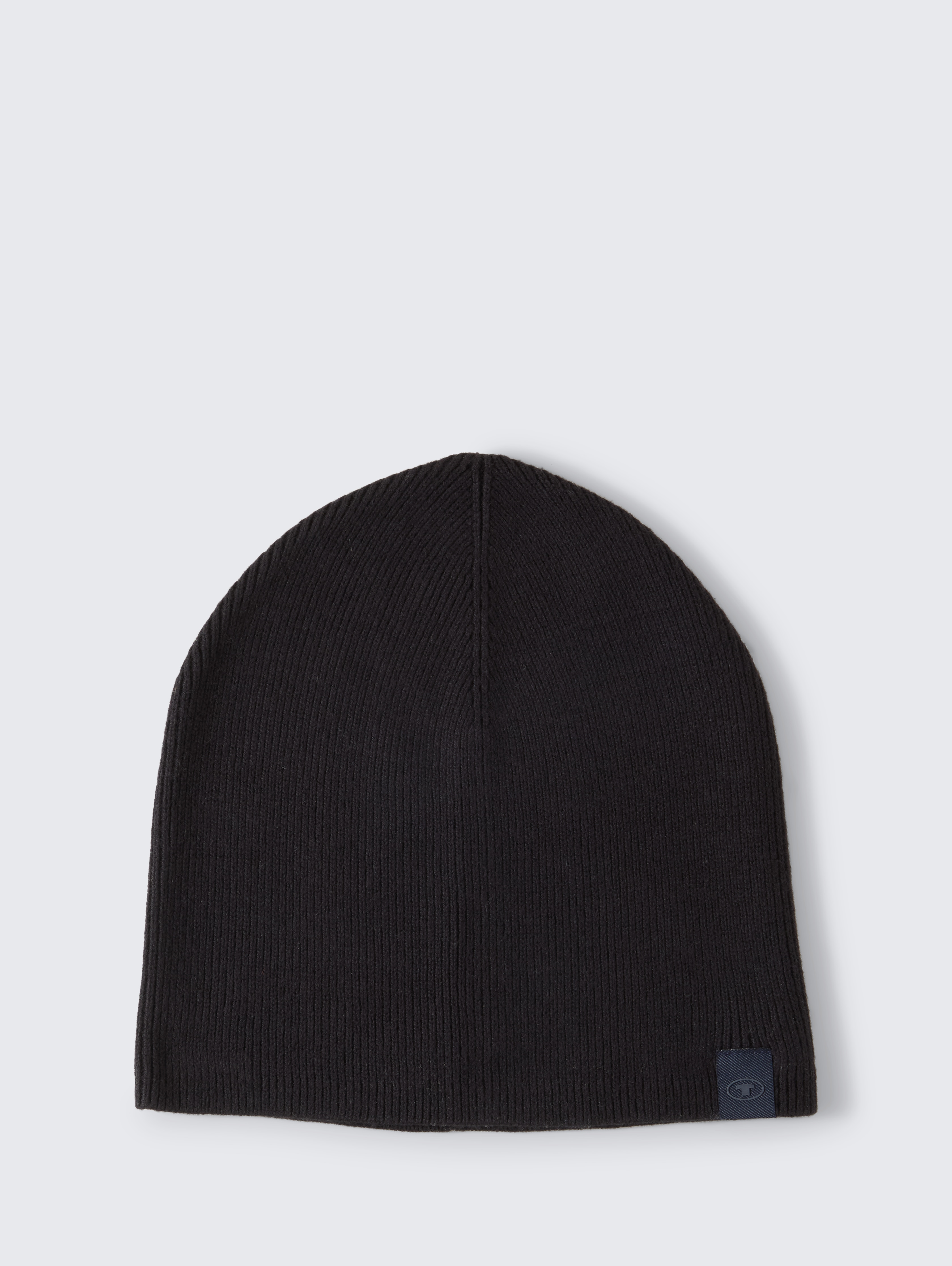 Beanie Mütze mit Kaschmir-Anteil von Men, Black