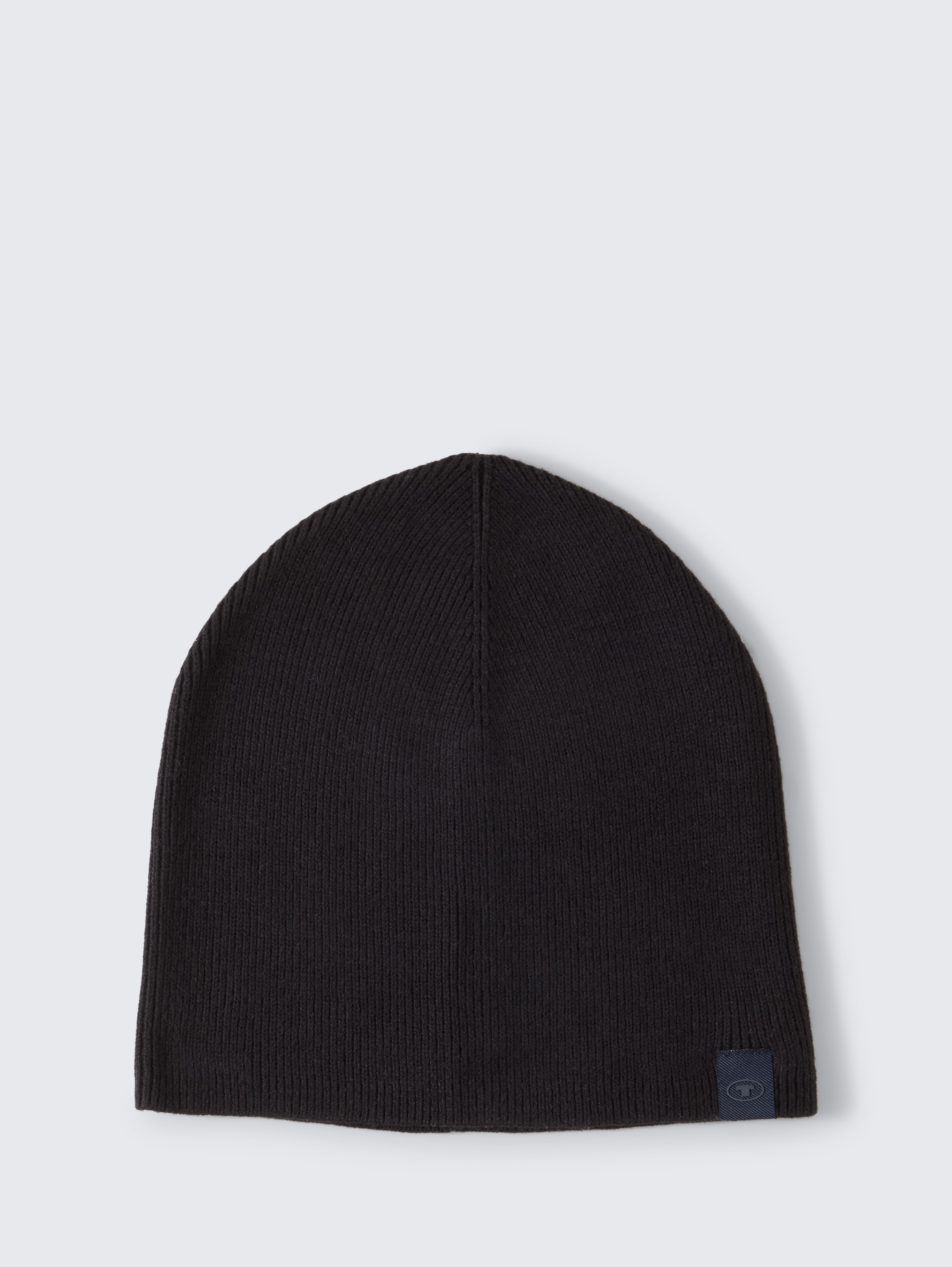 Beanie Mütze mit Kaschmir-Anteil - black - 