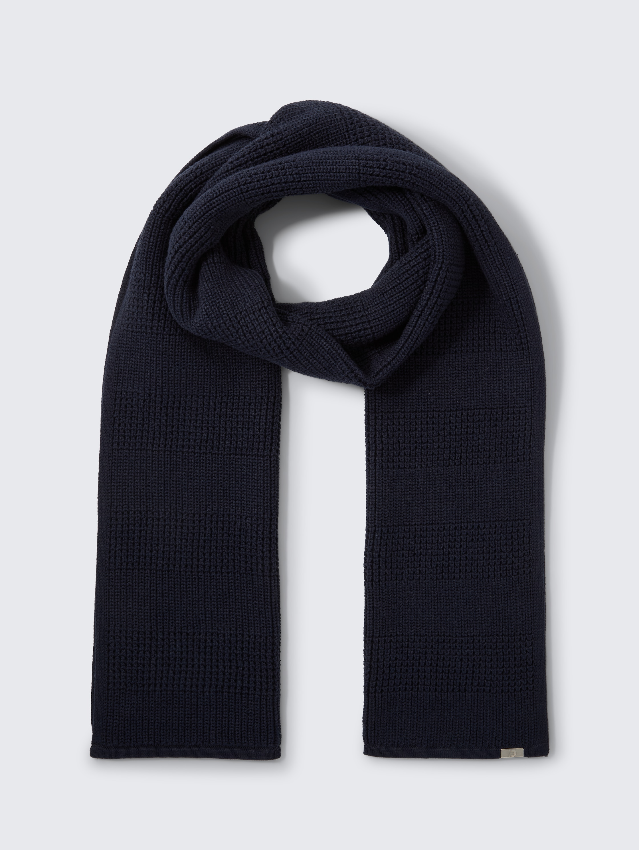 Sjaal van katoen - navy_green_multicolor - 