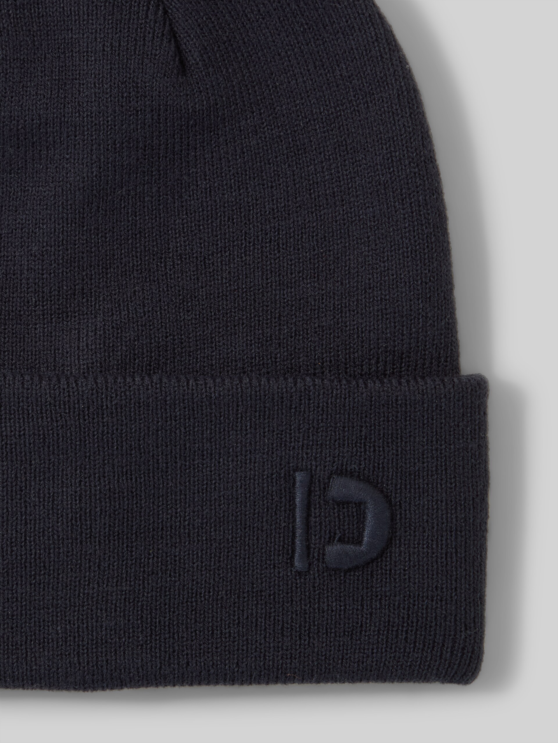Basic Beanie Mütze - sky captain blue - Material-Ansicht