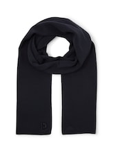 Ausgewählt, Basic Schal mit Logo-Stickerei von Tom Tailor, blau