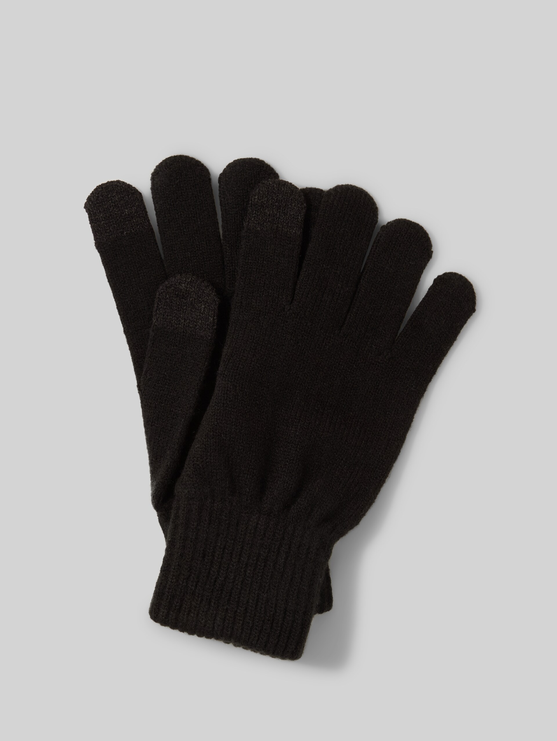 Smartphone Handschuhe - Black - Vorder-Produkt-Ansicht