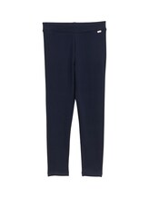 Niet geselecteerd, Basic leggings met zachte voering door , blauw