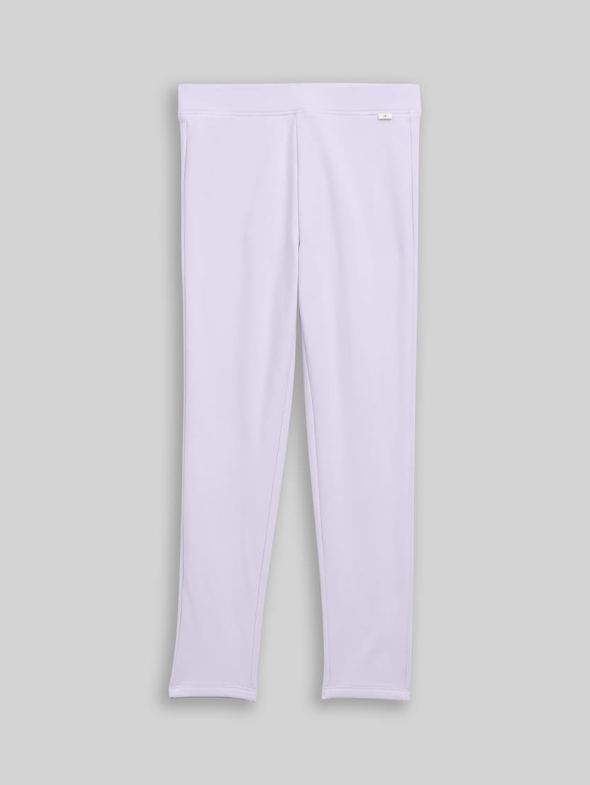 Basic Leggings mit weichem Innenfutter von Mini Girls, light lavender