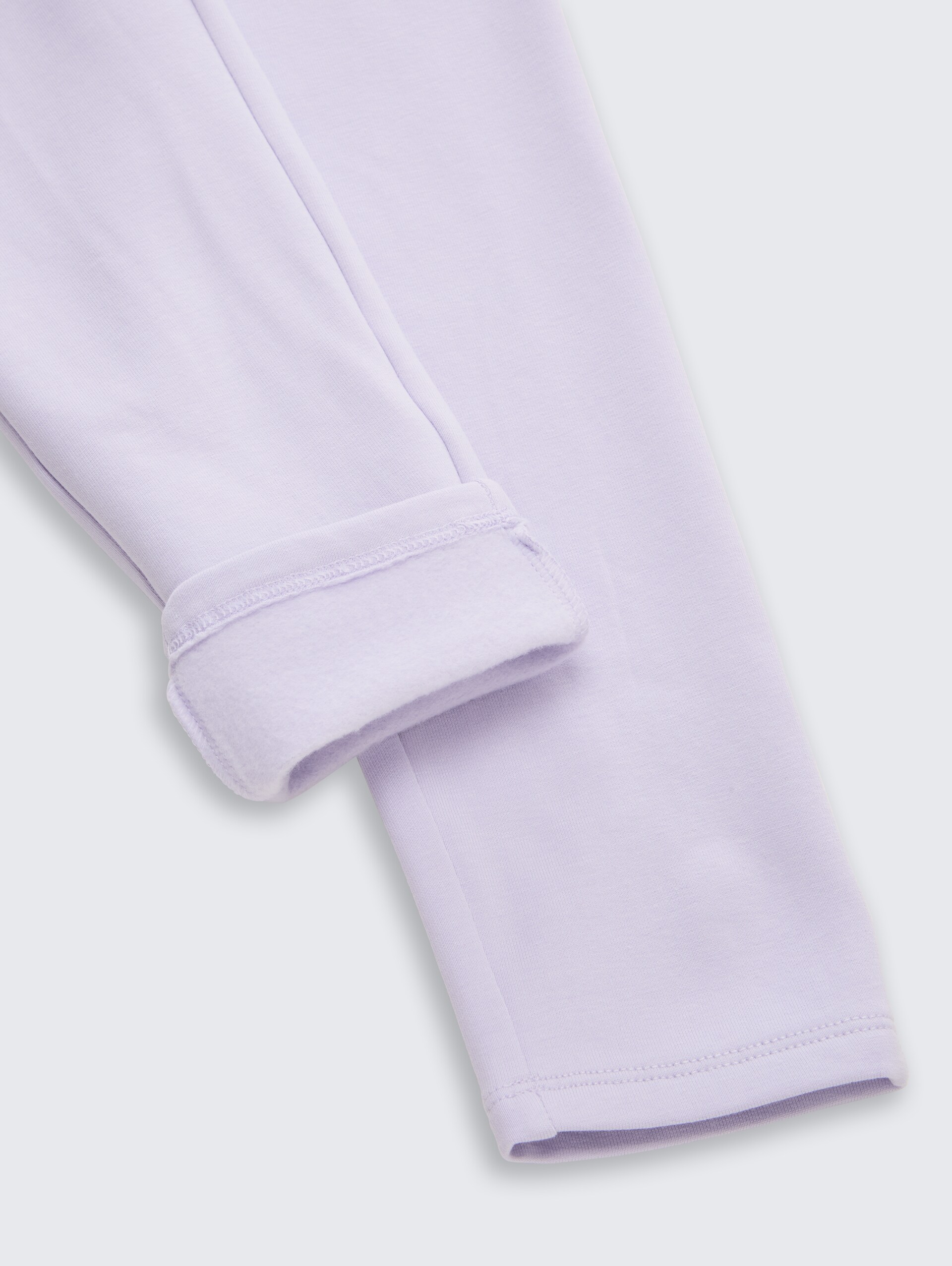 Basic Leggings mit weichem Innenfutter - light lavender