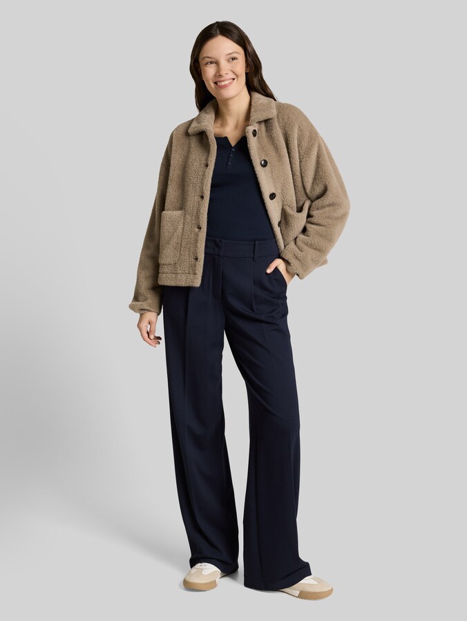 TTLEA broek met wijde pijpen door Women, sky captain blue
