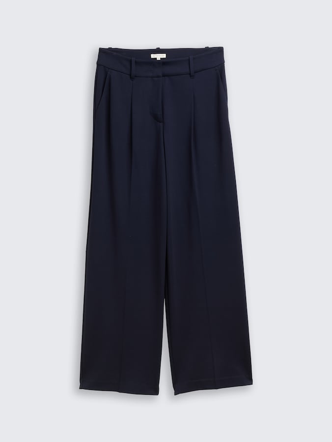 TTLEA wide leg trousers by Women, sky captain blue