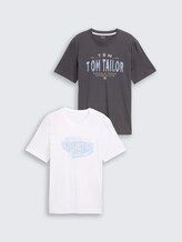 T-Shirts im 2er-Pack - Tarmac Grey - Vorder-Produkt-Ansicht
