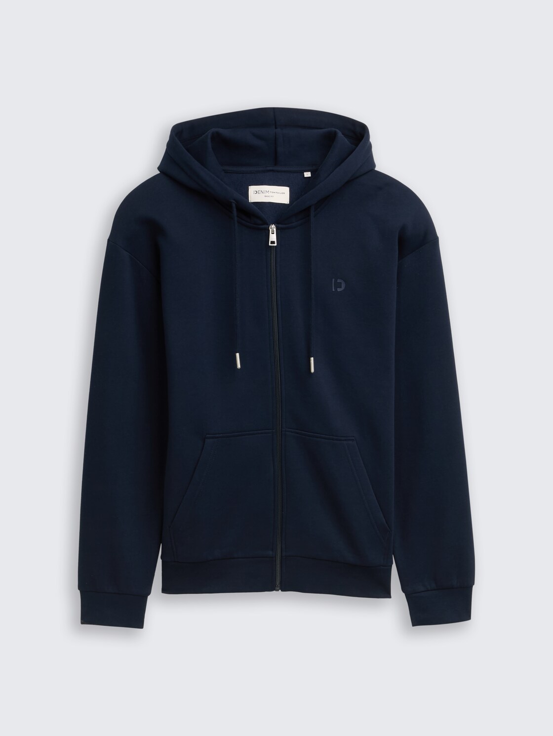 Hoodie Sweatjacke mit Logo-Print - sky captain blue - Vorder-Produkt-Ansicht