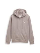 Nicht ausgewählt, Hoodie Sweatjacke mit Logo-Print von , braun