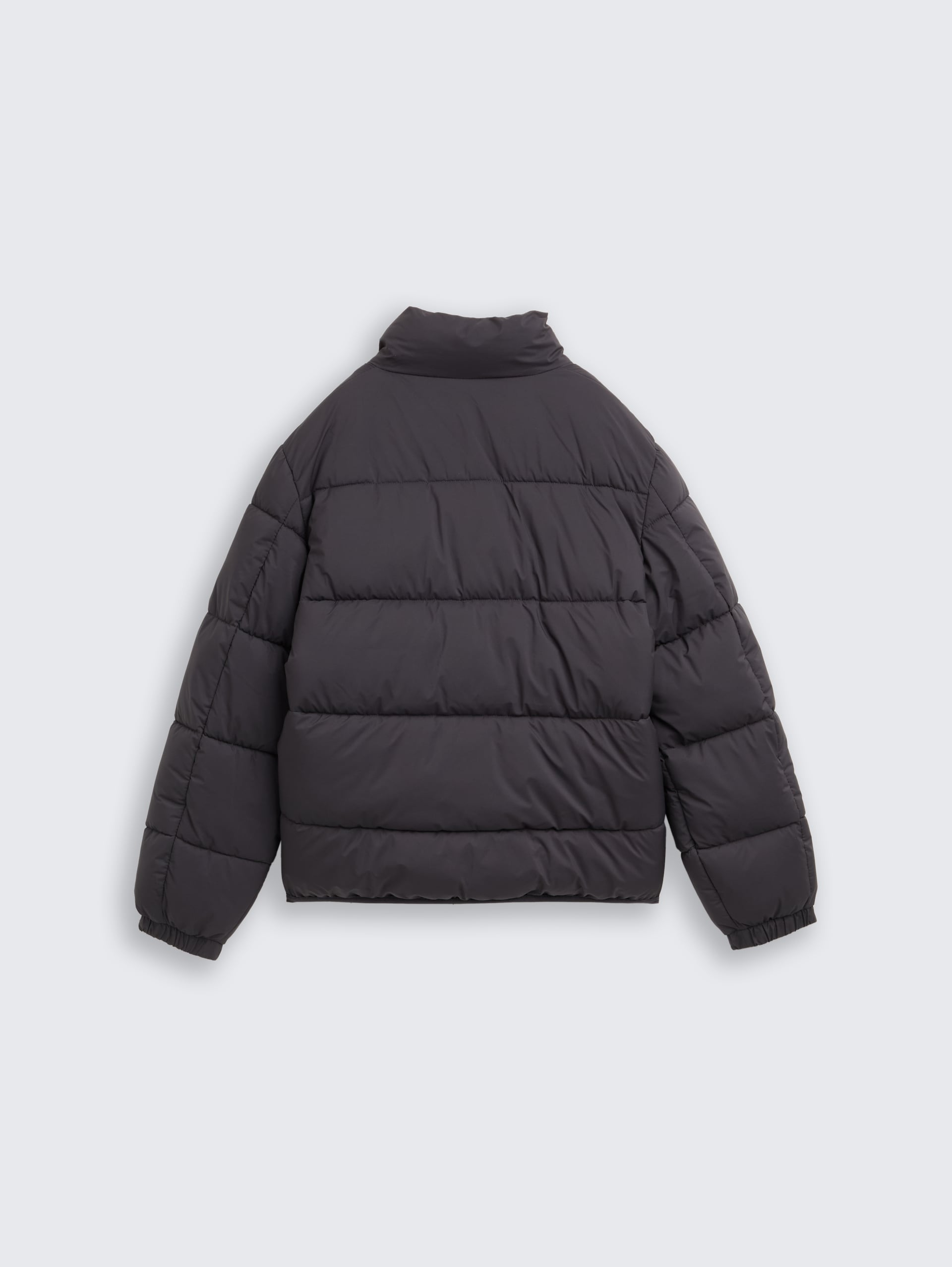 Puffer-Jacke mit Stehkragen - coal grey