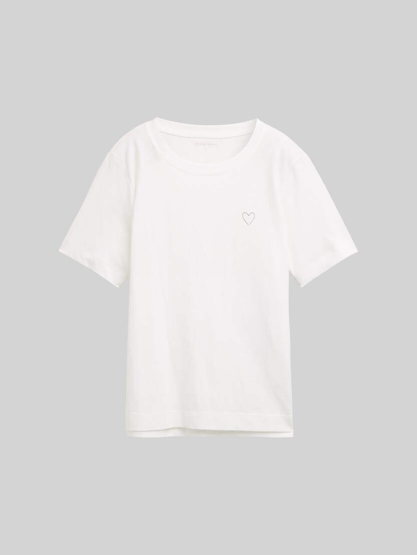 T-shirt en coton par Women, Whisper White
