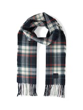 Sélectionné, Écharpe à franges par Tom Tailor, bleu