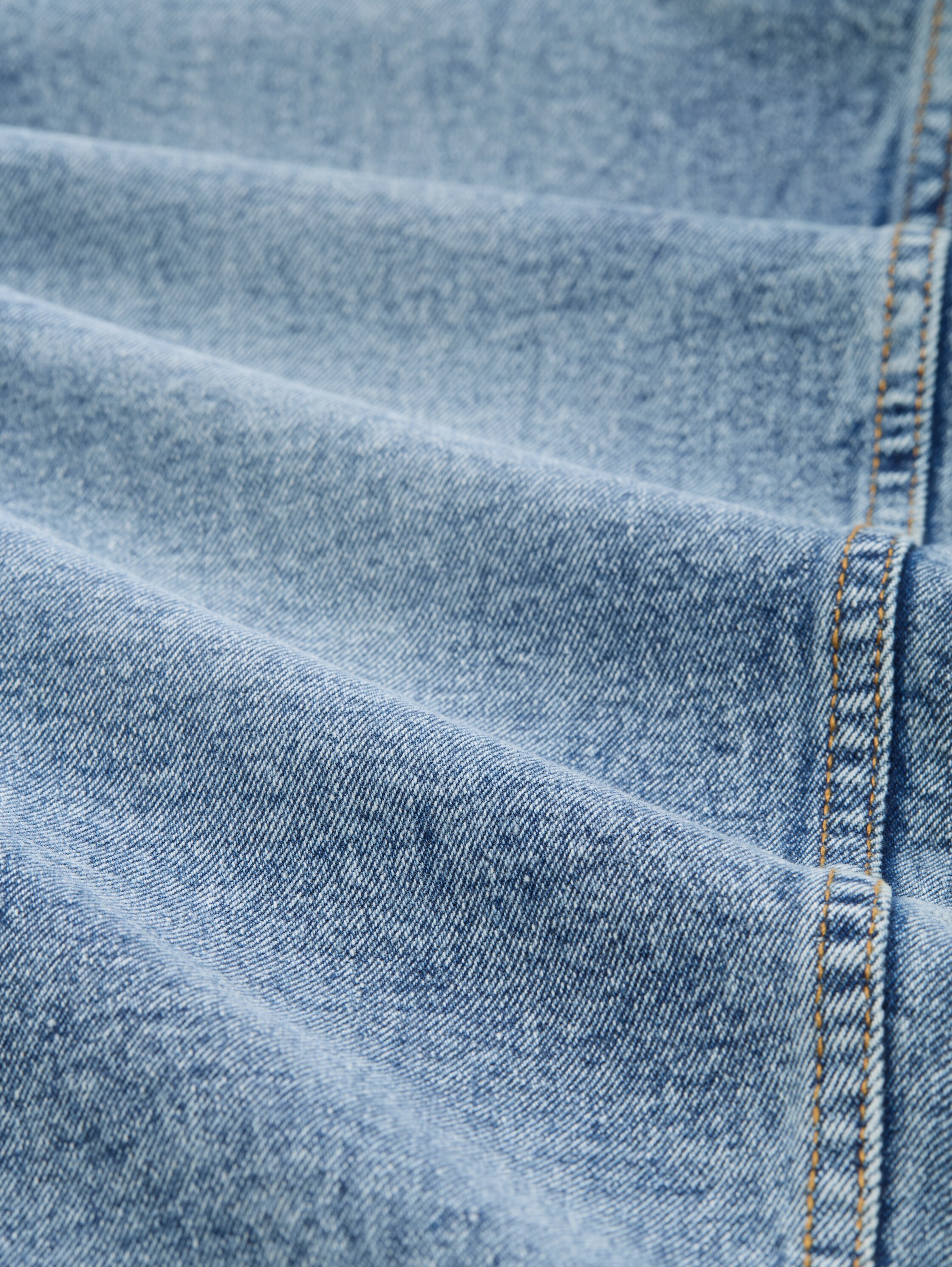 TTLINLEY MOM High Waist Ankle Jeans - used_mid_stone_blue_denim - 