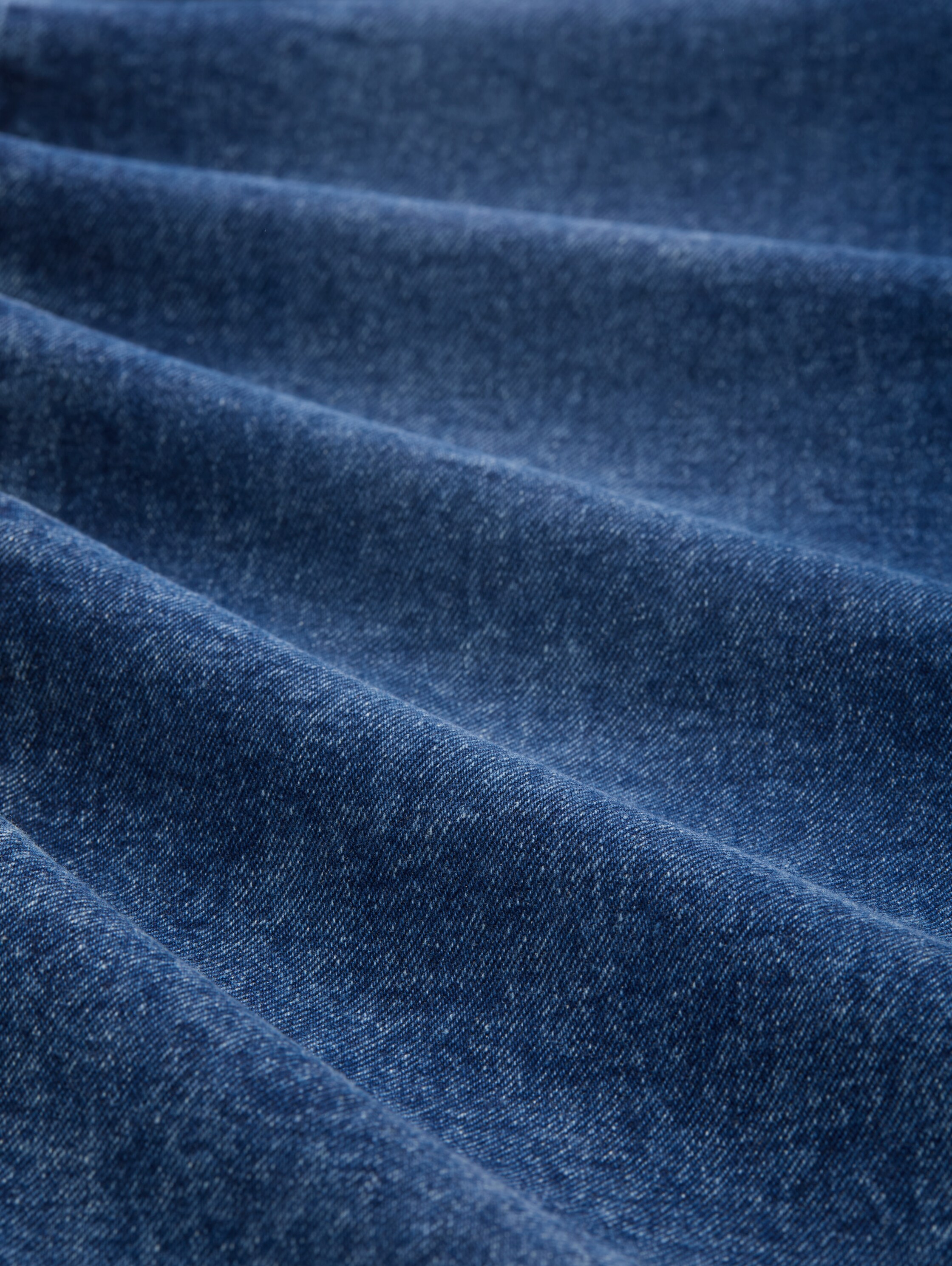 TTLINLEY MOM High Waist Ankle Jeans - used_dark_stone_blue_denim - 