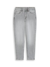 Geselecteerd, TTLINLEY MOM-jeans met hoge taille en enkellengte door Tom Tailor, grauw