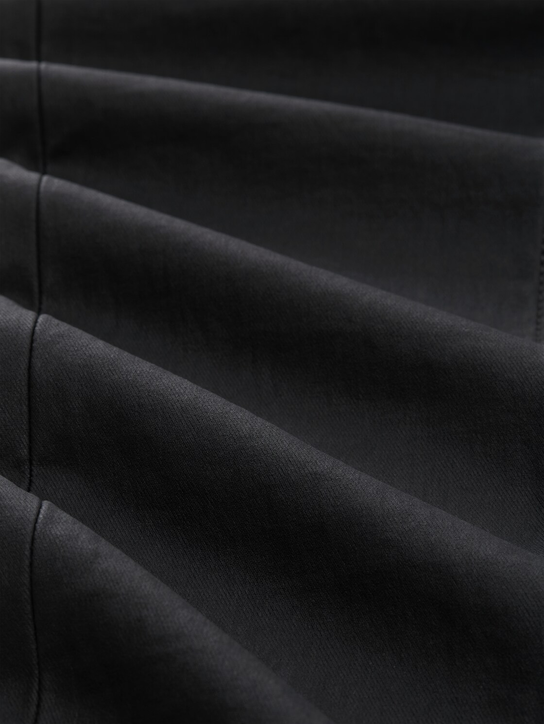 Coated TTNELA SKINNY Jeans - coated black denim - Material-Ansicht