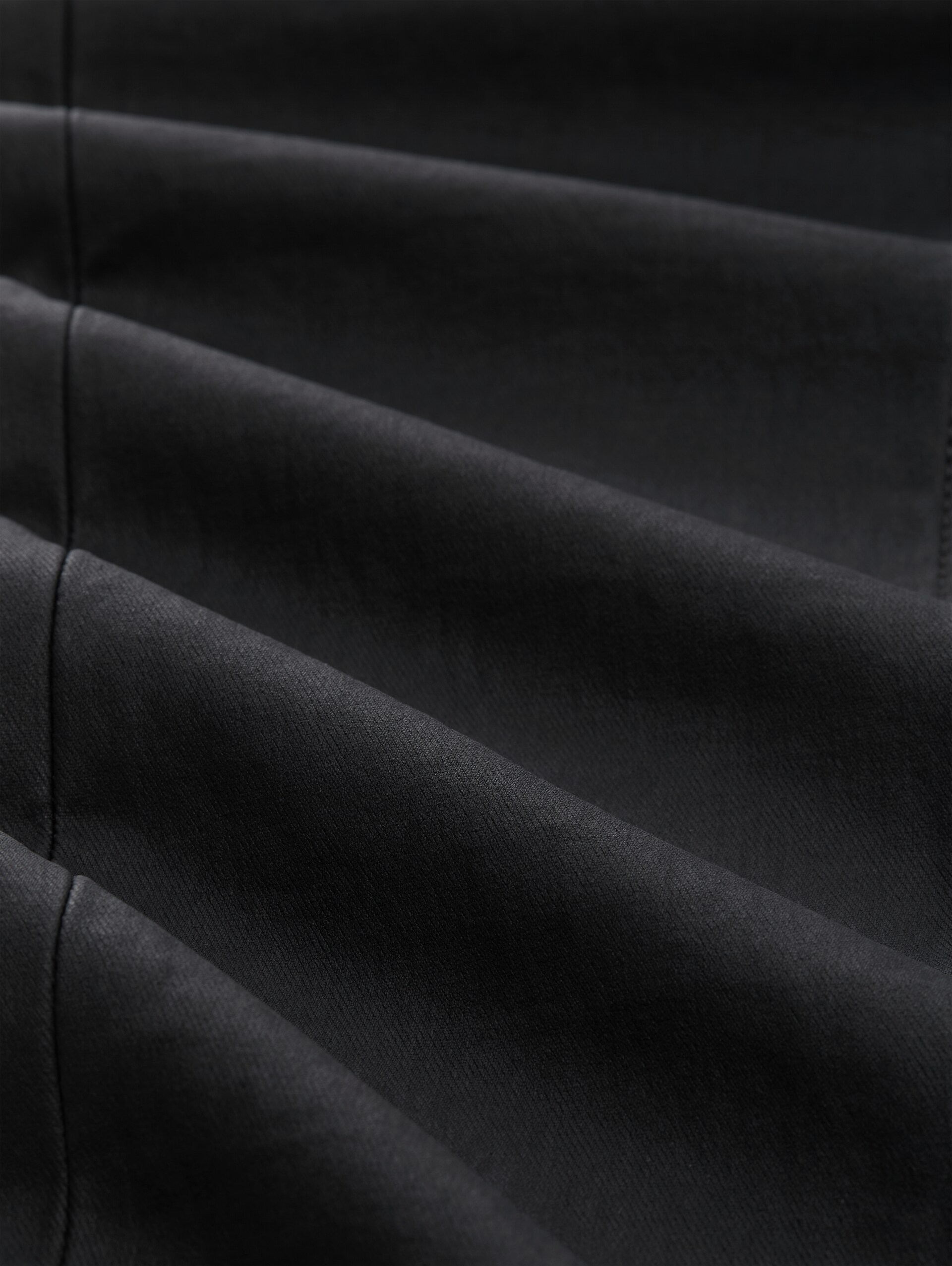 Coated TTNELA SKINNY jeans - coated black denim - Material view