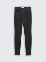 Coated TTNELA SKINNY Jeans - coated black denim - Vorder-Produkt-Ansicht