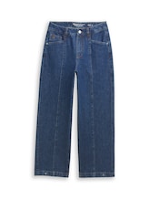 Ausgewählt, TTADEA BARREL Jeans mit verstellbarer Beinöffnung von Tom Tailor, blau