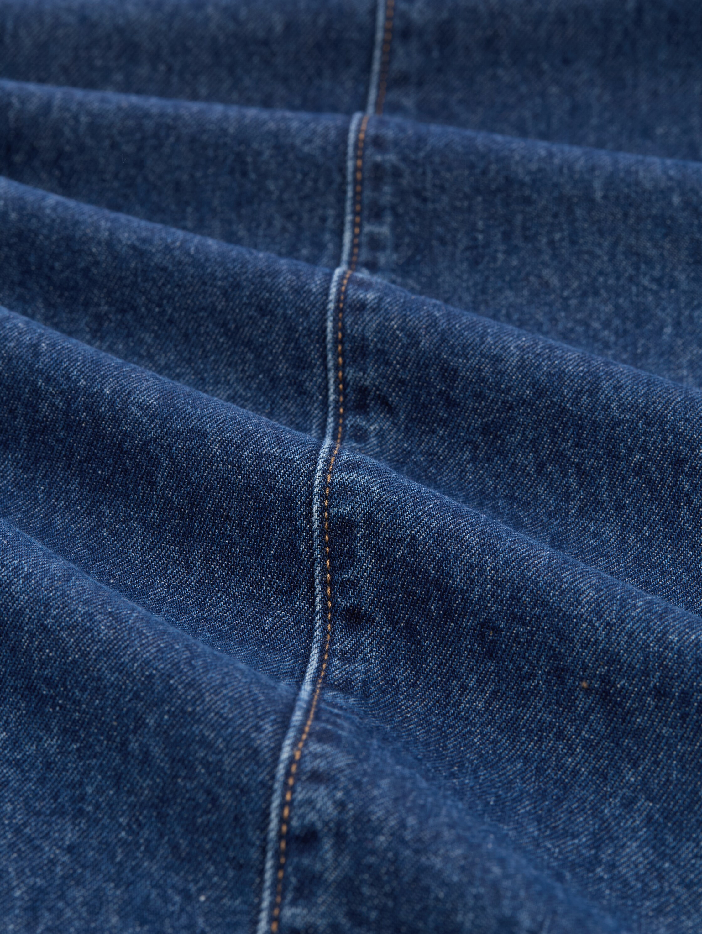 TTADEA BARREL jeans with adjustable leg opening - clean_dark_stone_blue_denim_1 - 